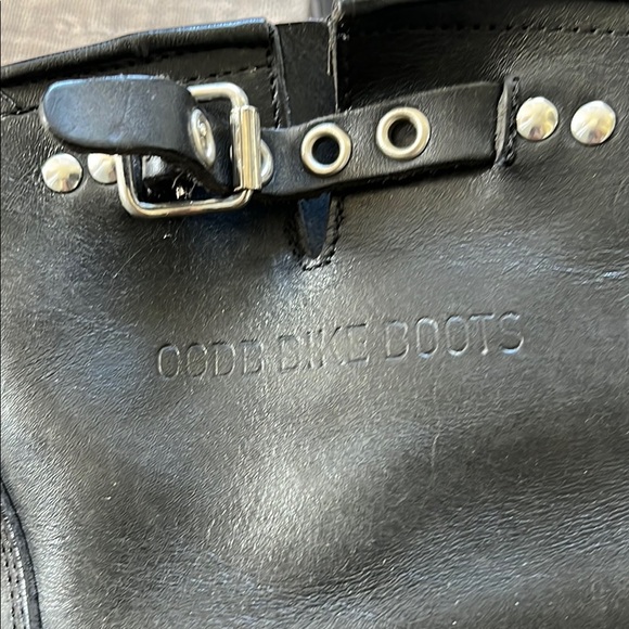 Golden Goose black leather biker boots 39 - Picture 3 of 12